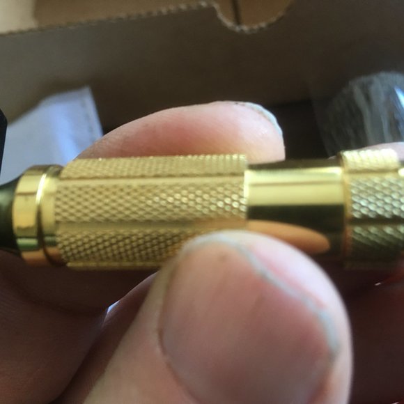 Safety Razor Kit New Razor, Brush @ Blades - Picture 5 of 9